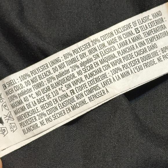 English Factory Size Large Cherry Print Smocked Dress Fit & Flare Puff Sleeve - Picture 11 of 11